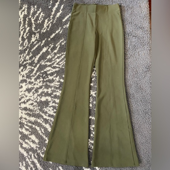 Odessa Flare Pants|Olive Green|XS| - Picture 2 of 3